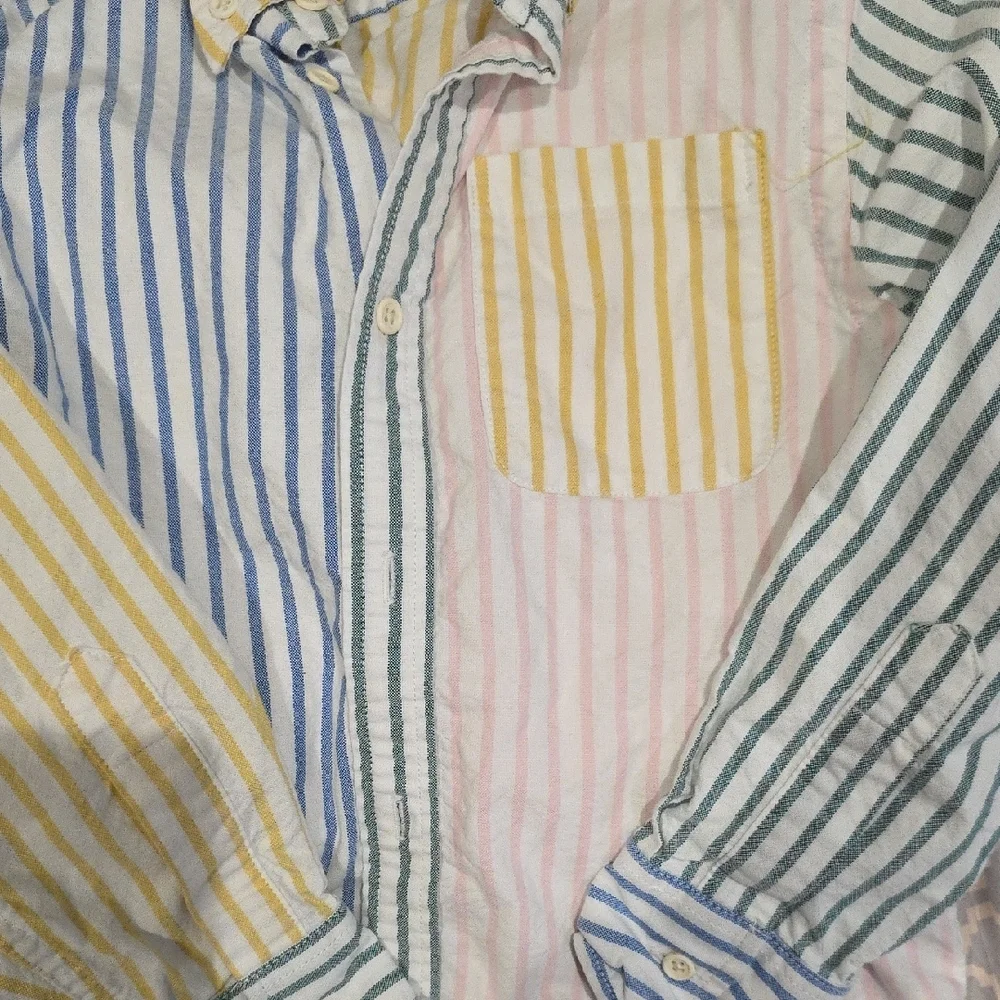 Rowing Blazer × Target Multicolor Striped Kids Shirt Size S (6/7) - Picture 5 of 5